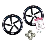 HUDORA Ersatzrollenset schmal - 2 PU gegossene Ersatzrollen für HUDORA...