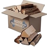 Premium Kaminholz 30 kg Eiche - 33 cm Scheite - Ideal für Kamin, Grill,...