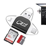 Multi-Port 4 in 1 Universal Kartenleser,Card Reader 4 in...
