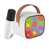 BONAOK Mikrofon Karaoke Spielzeug, Bluetooth Karaokemaschinen für Kinder...