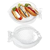 MamboCat 2er Set OSLO Fischplatte L I (LxB) 35x24cm I Servierplatte aus...