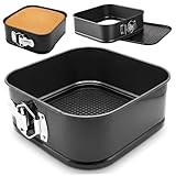 Quadratische Kuchenform antihaftbeschichtete Springform aus...