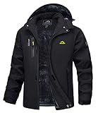 MAGCOMSEN Snowboardjacke Herren Softshell Winterjacke Winddicht...