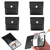 Tragbare Feuerfesten Aschenbecher 4 Stück, Geruchsdicht, PVC-Feuerhemmend,...