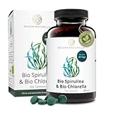MAISON NATURELLE® | Bio Spirulina & Chlorella Mix (500 Stück) -...
