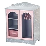 Puppenschrank Holz Puppenzubehör Babypuppen Spielzeug Olivias World...