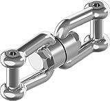 ARBO-INOX Ankerwirbel Edelstahl A4 Gabel Gabel 66mm