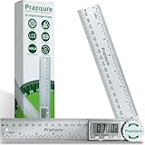 Prazisure Winkelmesser Digital, Edelstahl Winkelschmiege 200 mm,...
