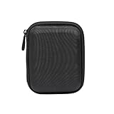 Amazon Basics - Festplattentasche, 13.2 x 10.5 x 3.8 cm, Schwarz