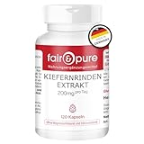 Fair & Pure Kiefernrinden Extrakt 200mg, 120 Kapseln, 95%...