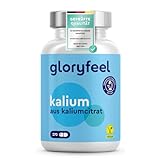 Kalium - 270 Kapseln (+4 Monate) - 800mg elementares Kalium (Citrat)...