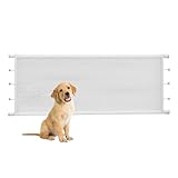 Einziehbares Hundetor | Sicherheitsnetz für Kinder und Hunde für den...