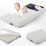 gowoll Baby Matratze 60x120 cm aus Kaltschaum mit Anti-Erstickungskanal 6...