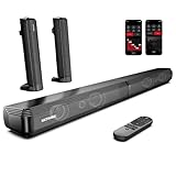 ULTIMEA 2.2 Soundbar für TV Geräte, App, Teilbare 2-in-1 Soundbar für...