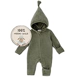 MIRARI Kids ® Overall Herbst für Baby mit Reißverschluss und Kapuze