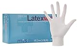 MTS Safety & Protection Einweghandschuhe S - 100 Stück/Box Latexhandschuhe...