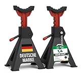 Stahlmann® Unterstellbock 3T Tragkraft im 2er Set – Höhenverstellbar...