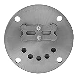 Ventilplatte Stahl hohe Genauigkeit Zylinderluftpumpe Zubehör Bohrung 90...