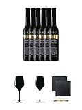 Peter Mertes Nachtgold Beerenauslese 6 x 0,375 Liter + Blind Tastinglas...