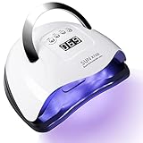 220W Nageltrockner UV LED Nagellampe Lampe für Nägel Gelnägel 57 Teilig...