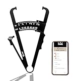 Cravallo® Caliper I Körperfettmessgerät I Fettmesszange I Fettzange I...
