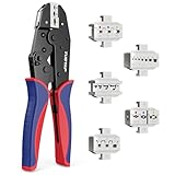 5-teiliges Crimpzange Set - TUBTAP® Crimpzange für isolierte & nicht...