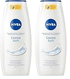 NIVEA Creme Soft Pflegendes Schaumbad, pflegender Badezusatz mit mildem...