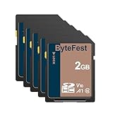 ByteFest SD Karte 2GB 20 Pack, Speicherkarte SDHC, Class 10, U1, V10, A1,...