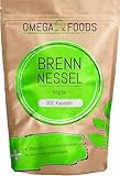 Brennnessel Kapseln - Insgesamt 300 Kapseln - Hochdosierte 900mg je...