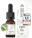 NatureYOU® CBD ÖL 10% - Vollspektrum - CBD Tropfen mit 1000mg Cannabidiol...