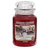 Yankee Candle Duftkerze im Glas (groß) | Frosty Gingerbread | Brenndauer...