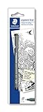 STAEDTLER schwarzer pigment liner, Linienbreite 0,1 mm, dokumentenechte...