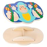 Balance Board Kinder, Balance Board Holz, Wackelbrett, Balancieren Kinder...