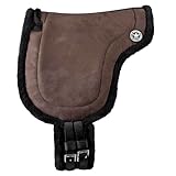 PFIFF 103004 Reitpad, Bareback Pad, baumloses Reitkissen aus Velourleder...