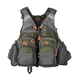 Wisyurt Rettungsweste für Fischerei, Outdoor-Sport, verstellbar, zum...