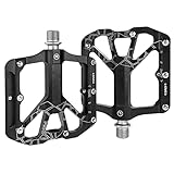 Fahrradpedale, Mountainbike-Pedale, Flache Pedale, Aluminiumlegierung, 9/16...