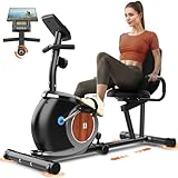 Ergonomischer Liegeergometer für Zuhause Mit 16 Stufen Magnetwiderstand,...