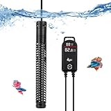 AQQA Aquarium Heizung, 300W/500W/800W/1000W/1200W Tauchheizung für...