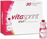 Vitasprint B12 Trinkfläschchen, 30 St. – Mit hochdosiertem Vitamin B12...