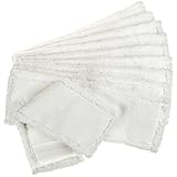 SIDCO Wischmopp 10 x Bezug Bodenwischer Ersatz Mopp Microfaser Profi...