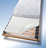 Schwar Textilien Matratzenschoner Matratzenunterlage Lattenrostauflage...