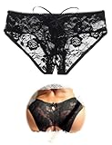 ohmydear Erotische Damen Höschen Große Größen Slip Ouvert für Frauen...