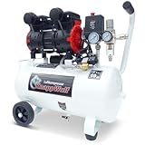 KnappWulf Flüsterkompressor Druckluftkompressor Kompressor KW4024 mit 24L...