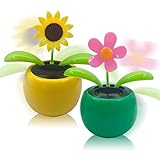 Chingde Wackelfigur Blume, Solar Tanzende Blume Solarblume Wackelfigur...