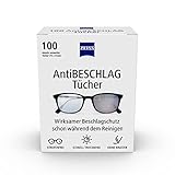 ZEISS AntiBeschlag Tücher 100 Stück für einen lang anhaltenden...