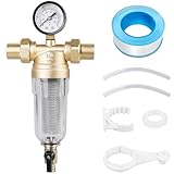 Wasserfilter Wiederverwendbare, Rückspülfilter 1 Zoll Wasser Vorfilter...