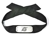 CosplayStudio Naruto Stirnband für Shinobi Kostüm mit Konohagakure Wappen...
