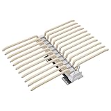 Hosenhalter für Kleiderschrank, 58,8x45,8cm Hosenbügel, kann zum...