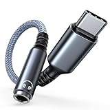 Highwings Adapter USB C auf Klinke,USB C Aux Adapter zu 3.55mm Kopfhörer...