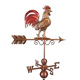 Good Directions 1975RED Wetterfahne Bantam Roter Hahn, reines Kupfer,...